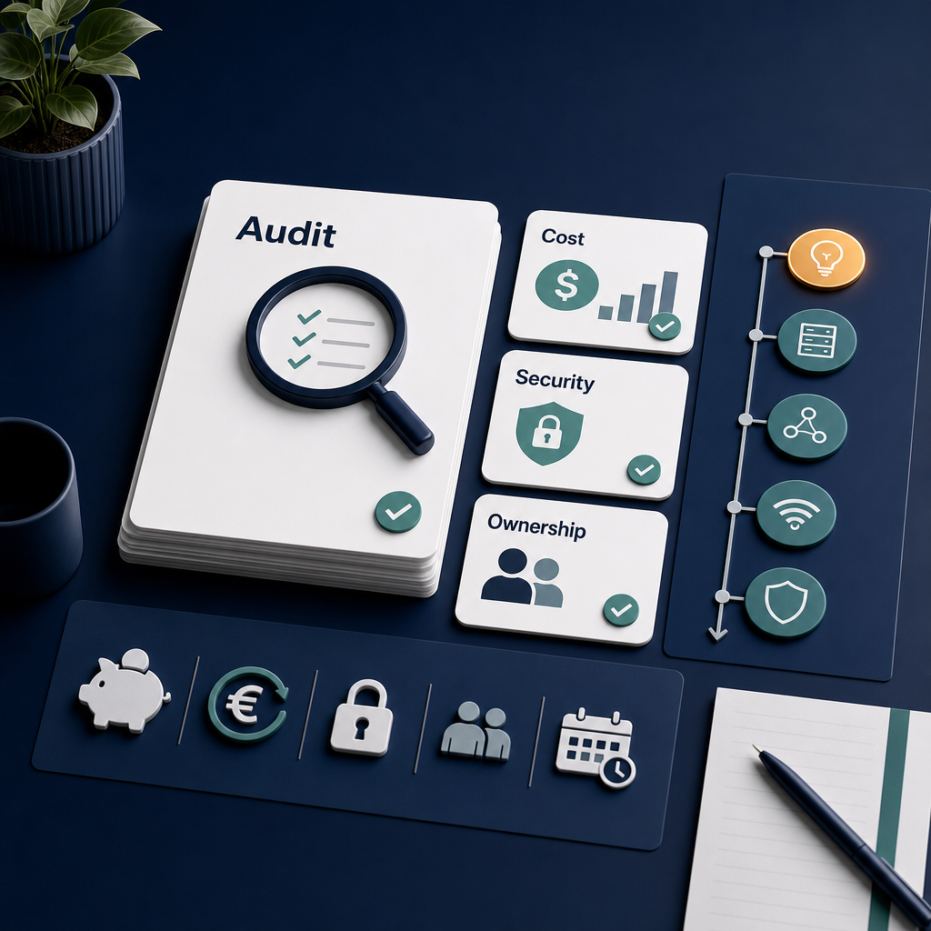 Free IT audit LinkedIn asset